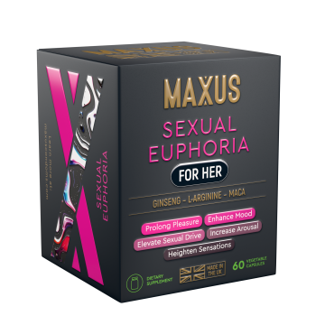 MAXUS, Sexual Euphoria for her (Сексуальная Эйфория для нее), капсулы, 60 шт.