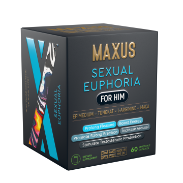 MAXUS, Sexual Euphoria for him (Сексуальная Эйфория для него), капсулы, 60 шт.