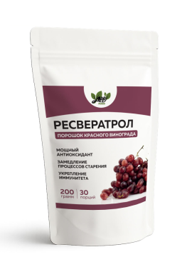 Yappi, Ресвератрол, порошок, 200 г