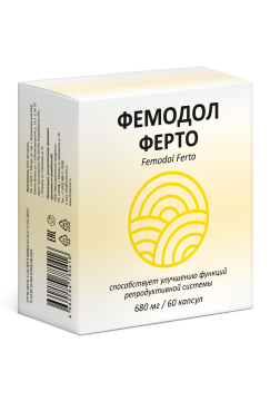 Функциональные продукты, Фемодол Ферто (для репродуктивной системы), капсулы, 60 шт.