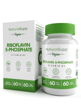 Naturalsupp, Витамин B2 (Рибофлавин-5-фосфат), капсулы, 60 шт.