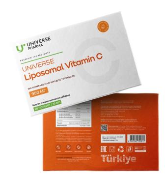 Universe Pharma, Липосомальный витамин C, жидкость, 20*10 мл
