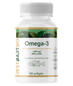 RestartBio, Омега-3, капсулы, 180 шт.