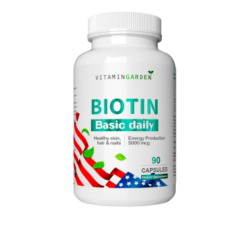 Vitamin Garden, Биотин, капсулы, 90 шт.