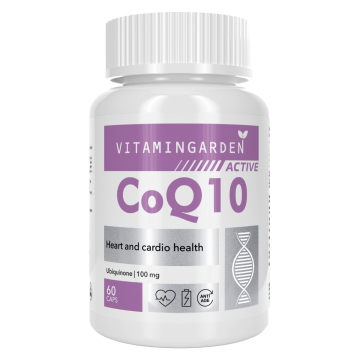 Vitamin Garden, Коэнзим Q10 (убихинон), капсулы, 60 шт.